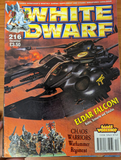 White Dwarf issue 216 cover