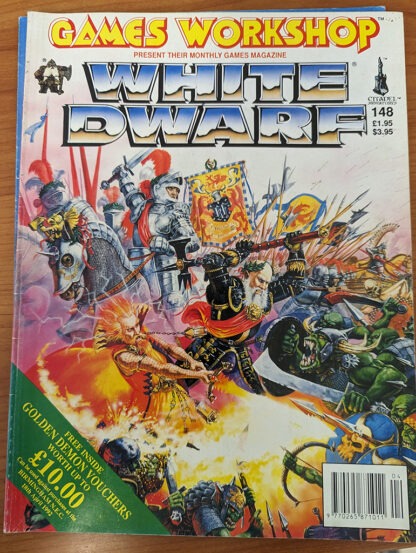 White Dwarf magazine 148 front cover