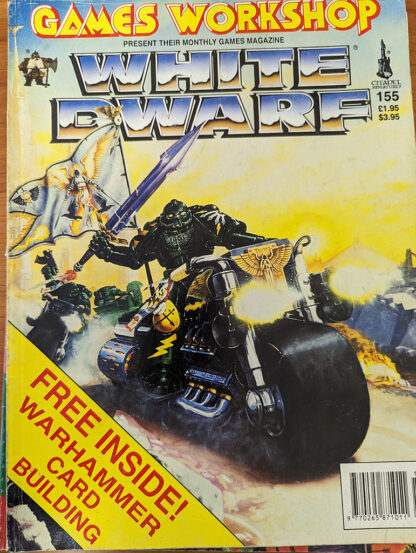 White Dwarf magazine issue 155 front cover