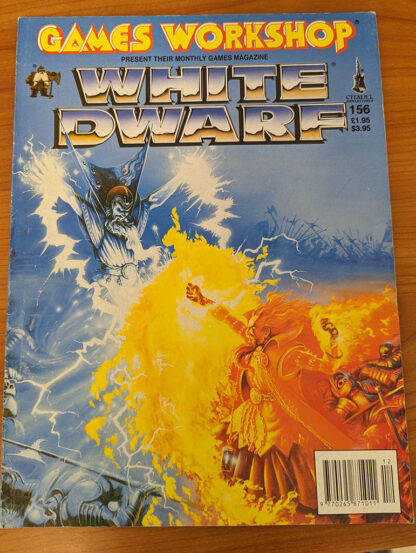 White Dwarf magazine issue 156 front cover